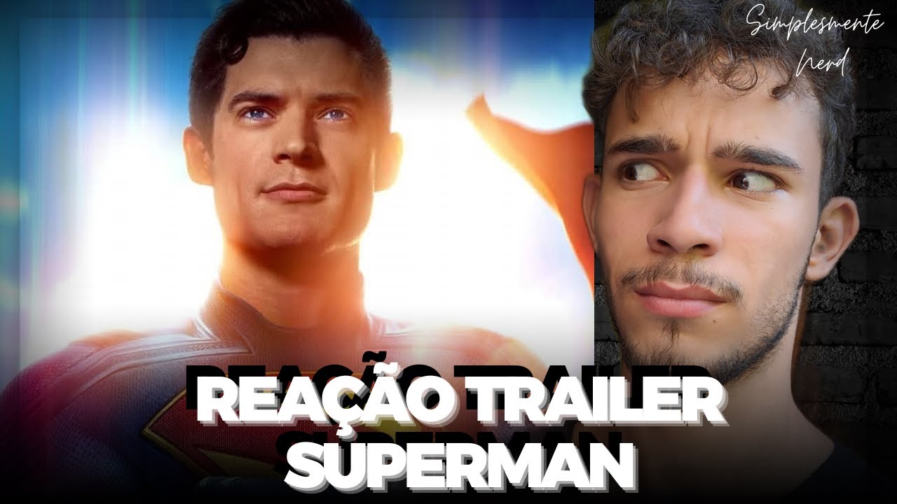 Um Fã do ZACK SNYDER REAGINDO O TRAILER DE SUPERMAN