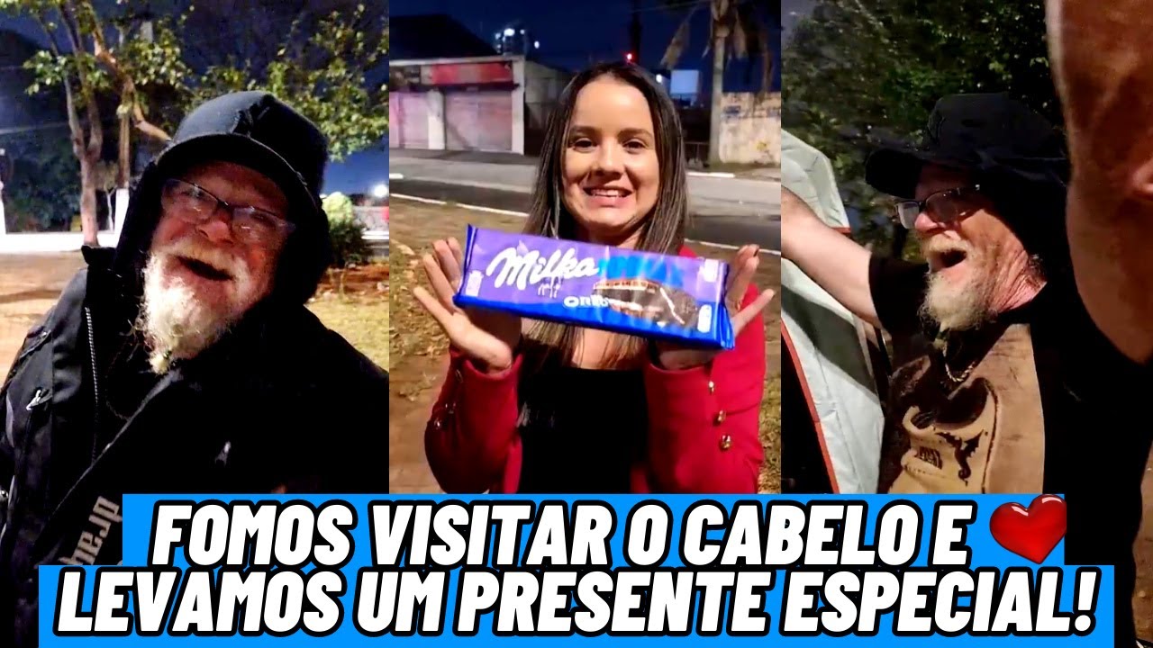 Fomos visitar o cabelo e Levamos um Presente Especial !❤️