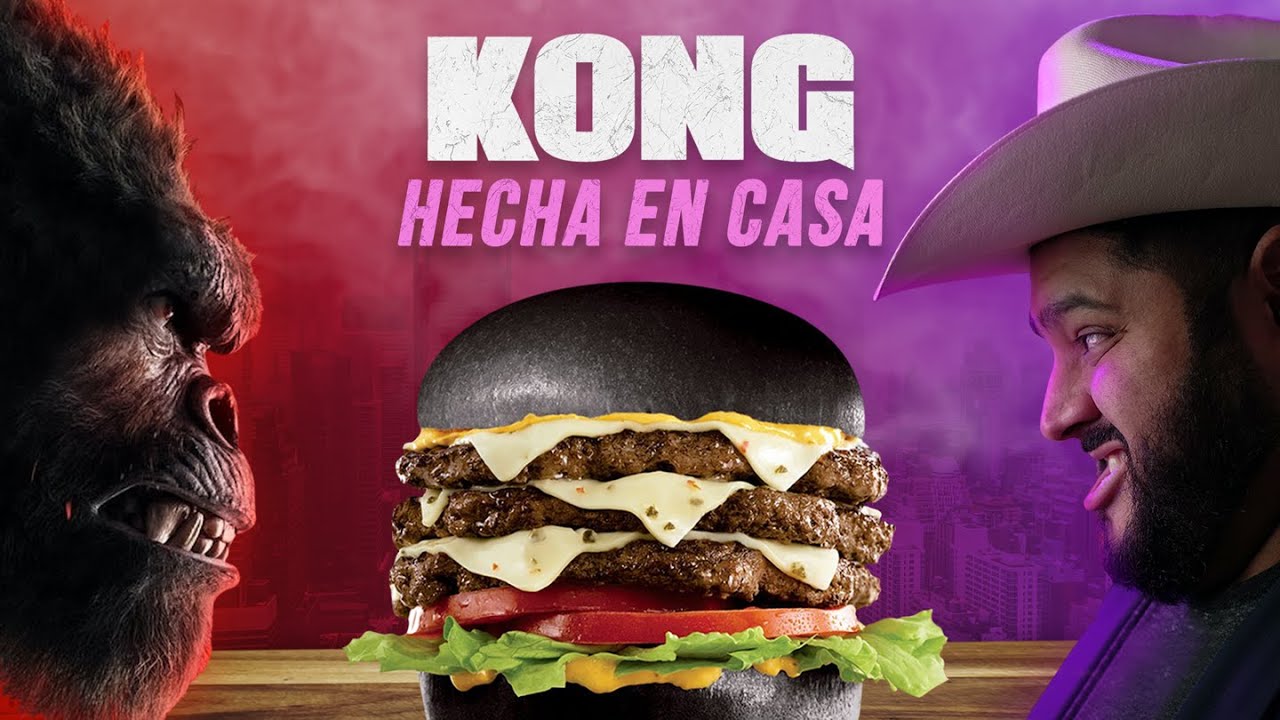 CARL'S JR vs HECHA EN CASA (Kong Burger) | El Guzii