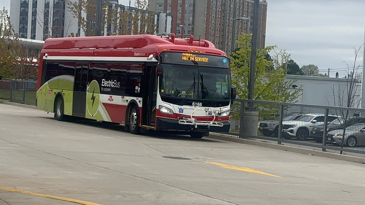 Ride video Line 5 Eglinton LRT From Kennedy Station to Mount Dennis Station and a Ride on 35A 6166
