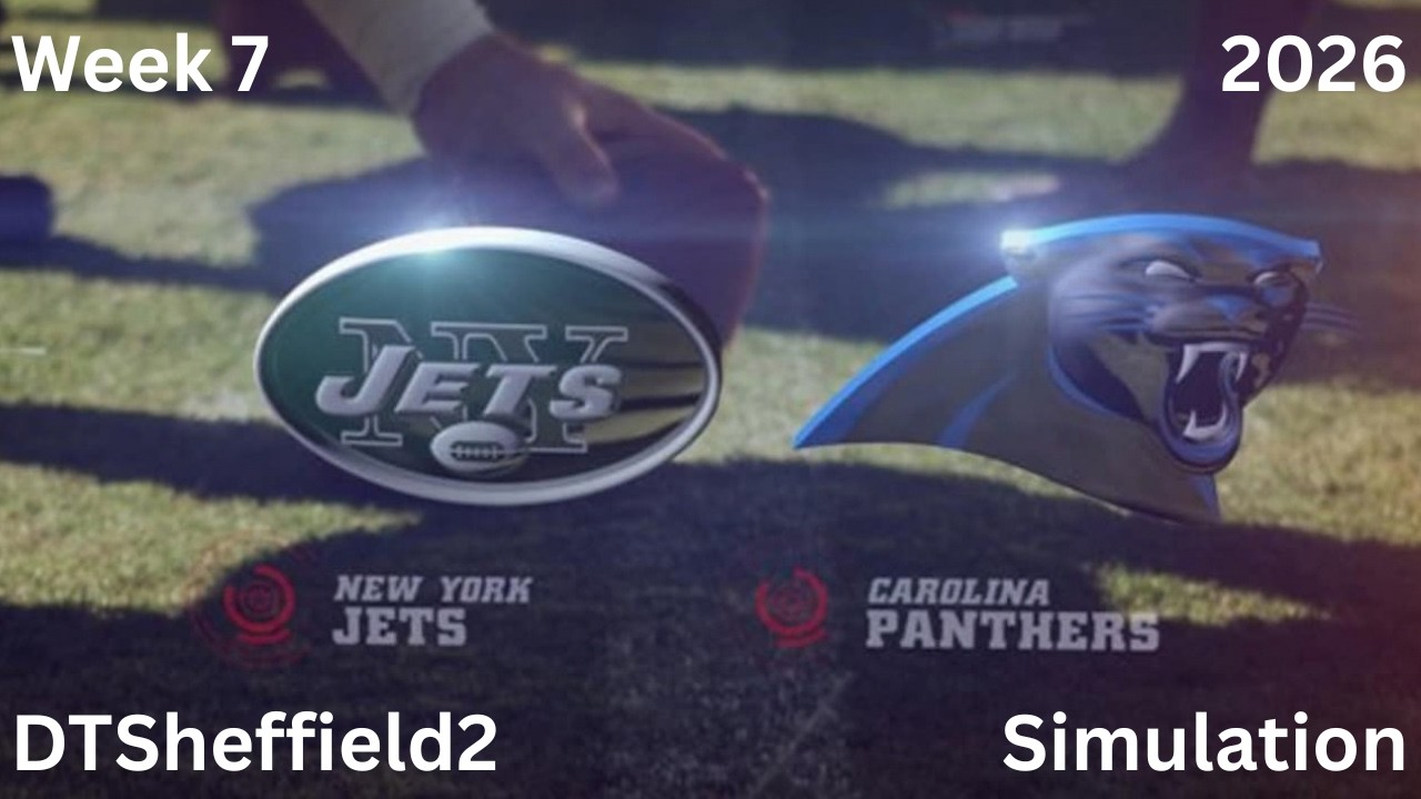 Carolina Panthers vs. New York Jets | Week 7 Simulation | Madden 26 Xbox Gameplay