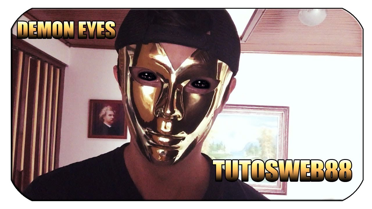 Efecto Demon Eyes / ojos negros en Sony Vegas / Photoshop Tutorial