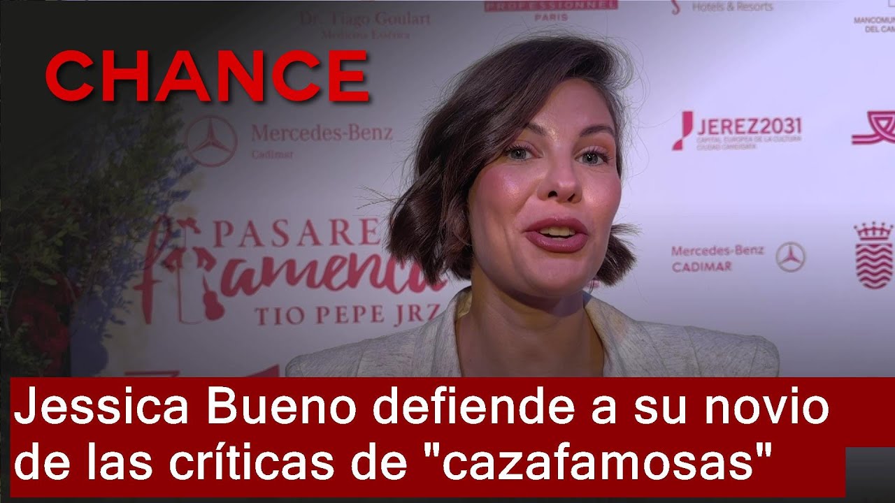 Jessica Bueno responde rotunda a los que tachan a su nuevo novio de 