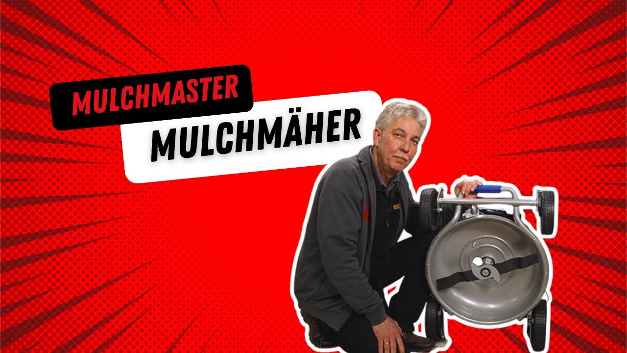 💥 Mulchm&auml;her von Mulchmaster, Rasenpflege, Meyers M&uuml;hle Gartentechnik Norderstedt (bei Hamburg)