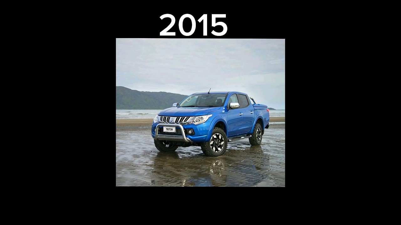 Evolution Of Mitsubishi Triton - L200(1978-2023) #evolution #mitsubishi #triton #l200triton  #shorts