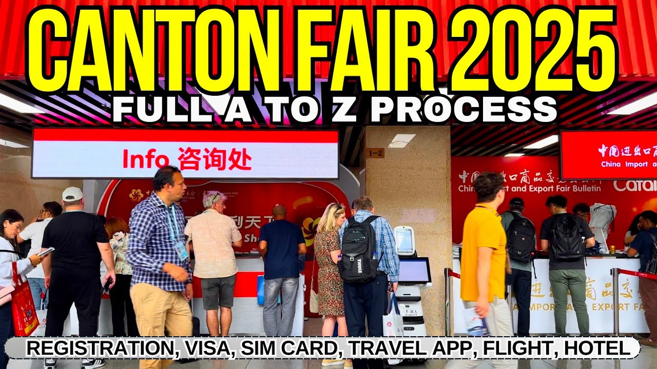 Canton Fair Registration | Full Process Guide to Canton Fair 2025 | China Export and Import Fair