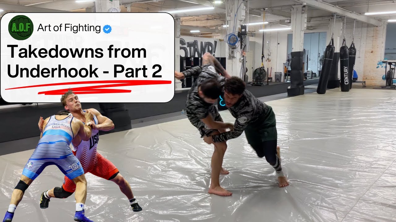 Underhook Throw-By Takedown | Simple, Effective, High-Level