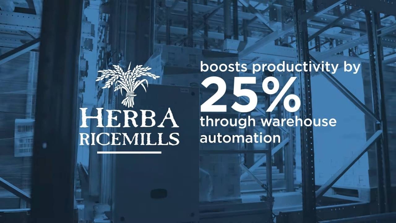 How Herba Ricemills boosted productivity by 25% with warehouse automation