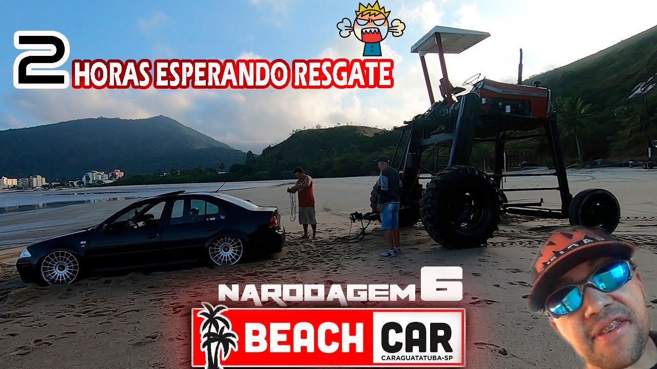 MEU CARRO ATOLOU NA PRAIA | BEACH CAR SOLIDARIO | #NARODAGEM6