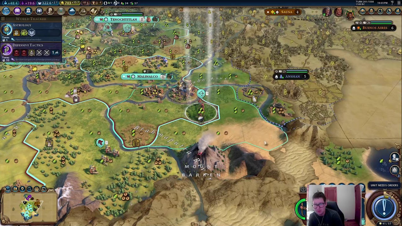 Let's Play Civ VI! Deity Difficulty!