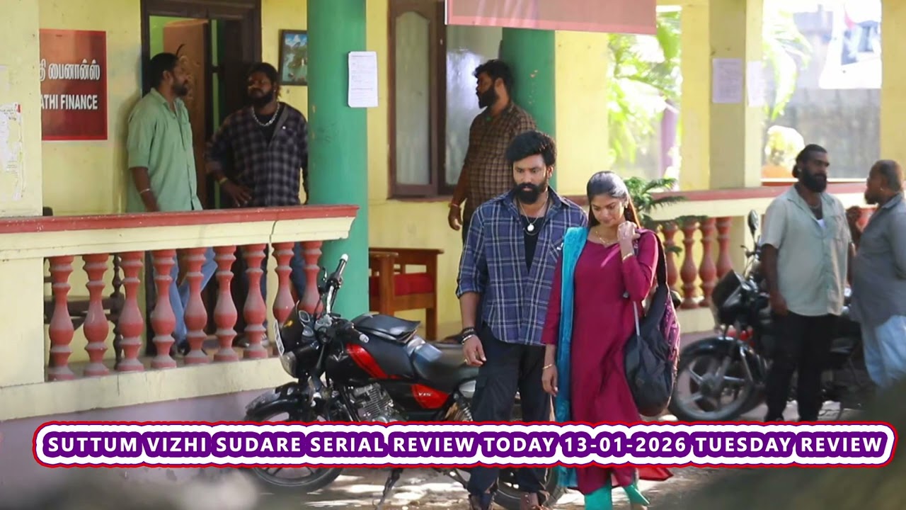Suttum Vizhi Sudare Serial Review Today 13-01-2026 Tuesday Review