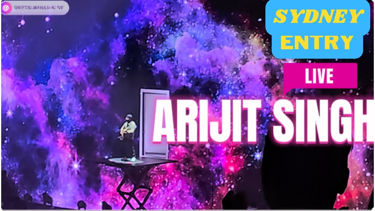 Arijit singh live in Sydney Entry | Hawayein – Jab Harry Met Sejal #arijitsingh #arijitsinghlive