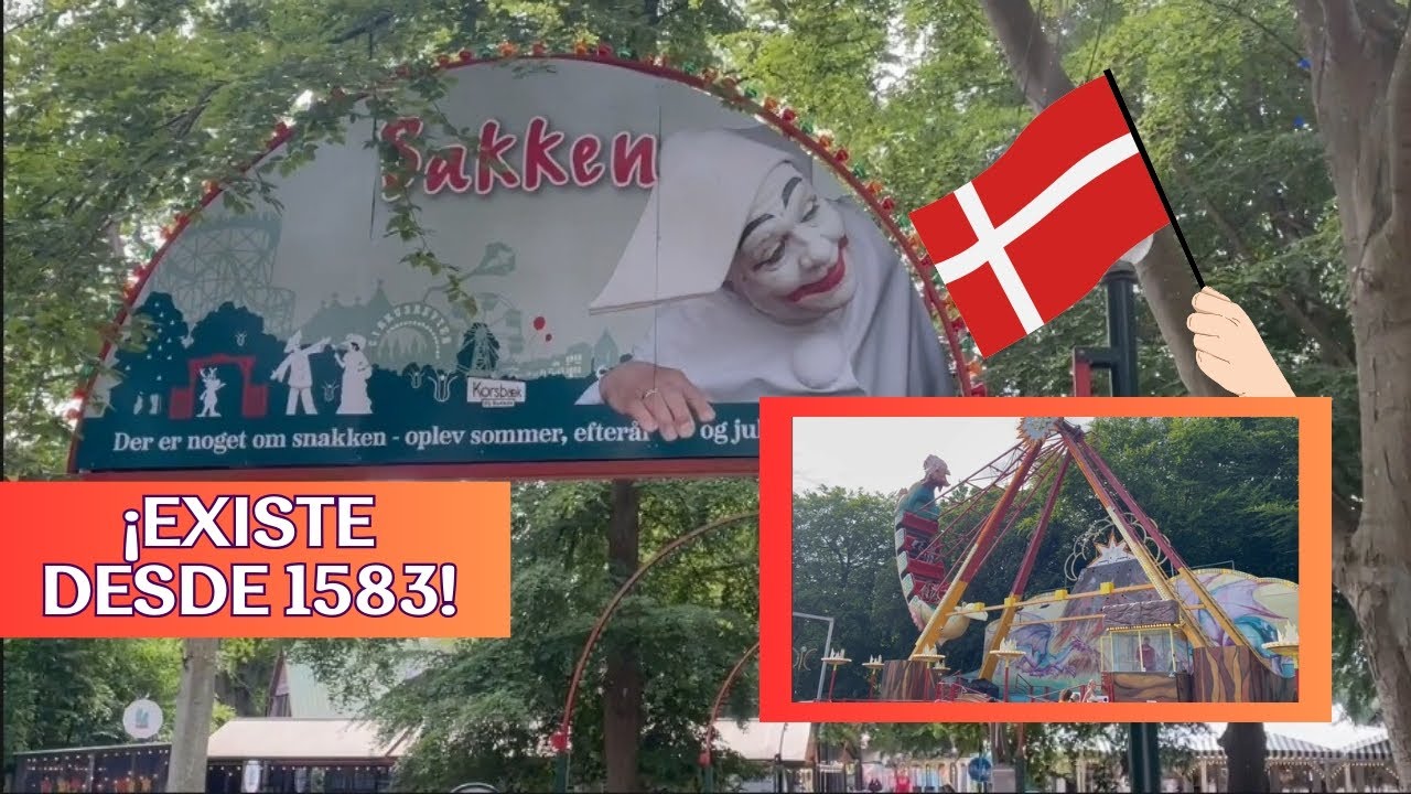 El parque de atracciones más antiguo del MUNDO - BAKKEN | Dinamarca