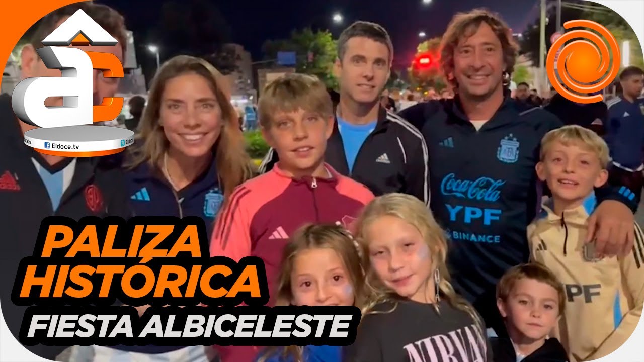 Argentina goleó a Brasil: el festejo de los hinchas en el Monumental