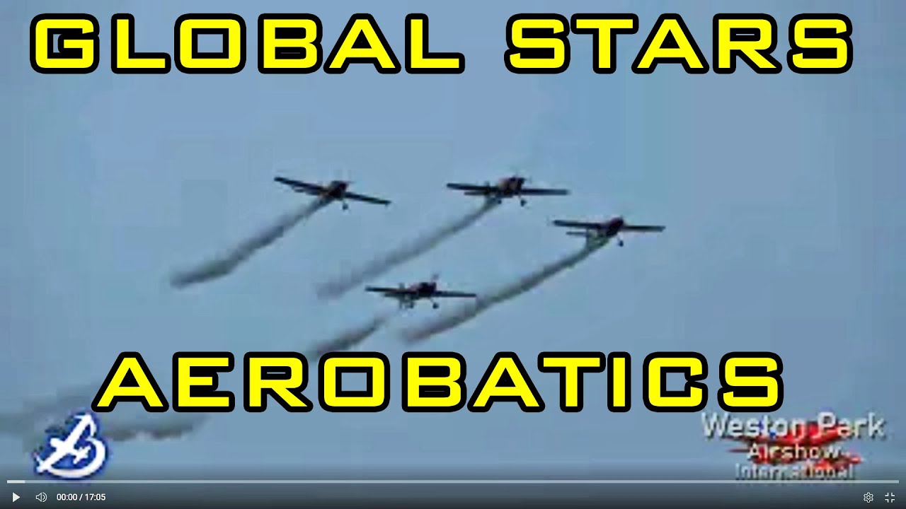 GLOBAL STARS Air Show Formation Aerobatics - Weston Park Model Air Show 2022