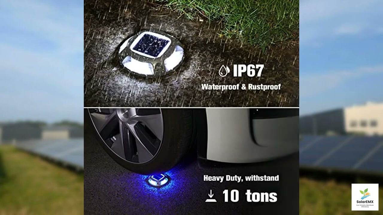 Review - VOLISUN Solar Driveway Lights Dock Marine Lights 20 Pack