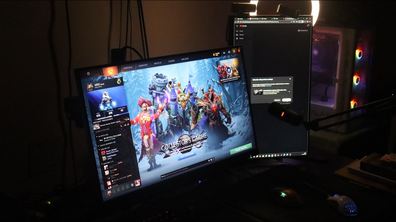 Dota2 Noobs ranked Arki is Live | 3060TI Stream