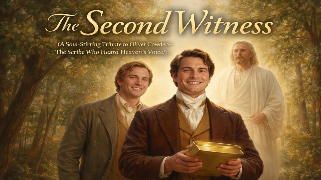 “The Second Witness” (A Soul-Stirring Tribute to Oliver Cowdery—The Scribe Who Heard Heaven’s Voice)