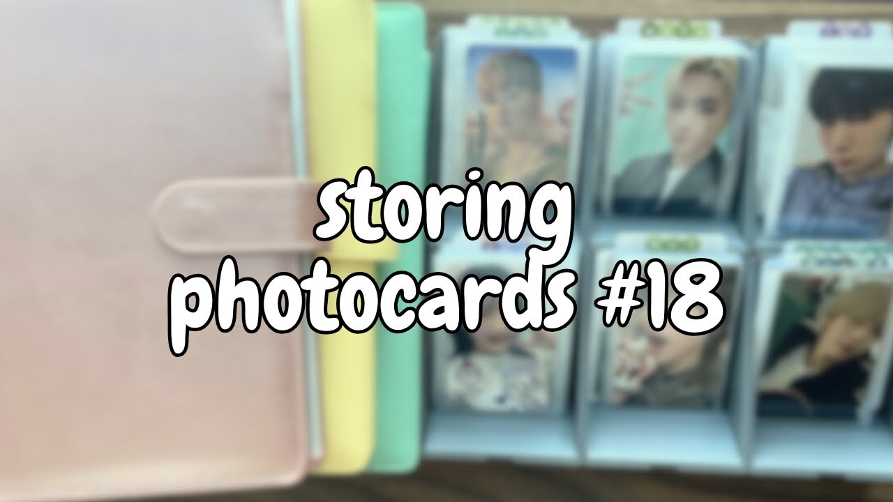 storing photocards #18 ♡ nct, aespa, billlie, shinee, riize