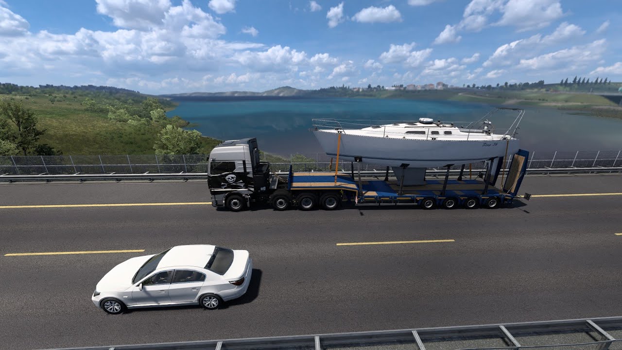 ETS2 1.57 - Episode 85 - Gothenburg, Sweden to Galați, Romania Part 4  -Expensive Speed Violations