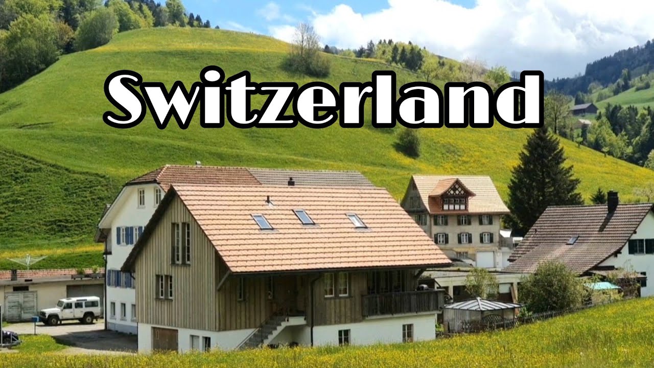 Switzerland village atmosphere that makes you miss- Bauma Zurich Oberland