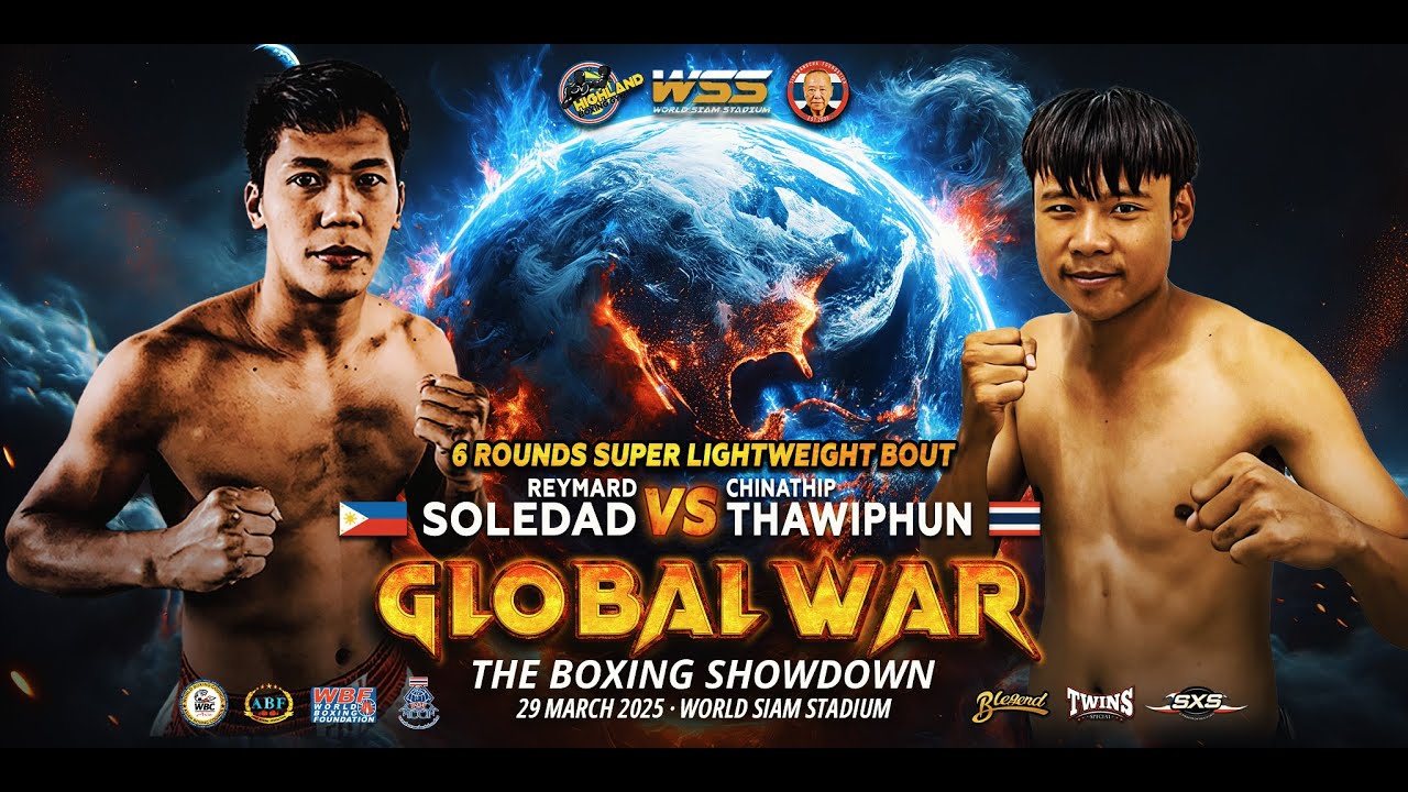 Reymart Soledad 🇹🇭 VS Chinathip Thawiphun 🇹🇭 | March 29, 2025