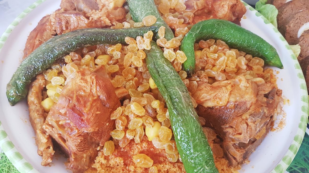 Couscous tunisien spéciale fête كسكسي تونسي الخاص بالمناسبات والافراح