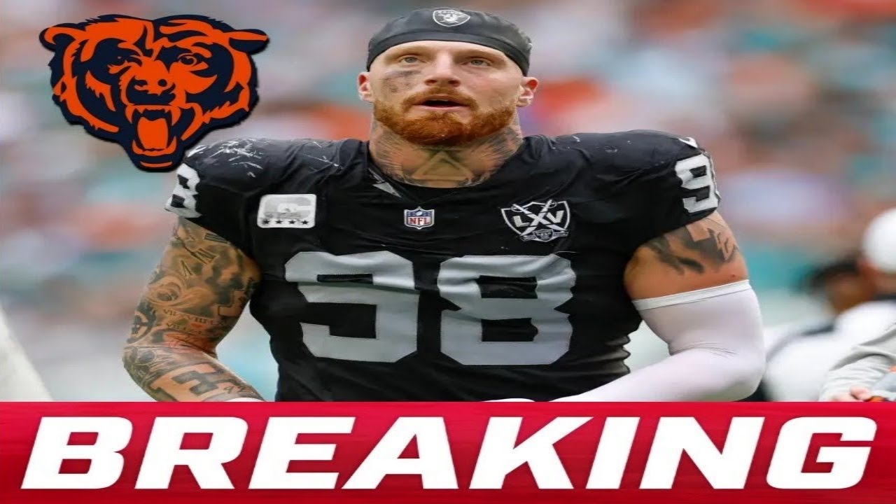 BREAKING: MAXX CROSBY TO THE BEARS? BLOCKBUSTER TRADE RUMORS COULD FLIP CHICAGO'S SEASON UPSIDE DOWN