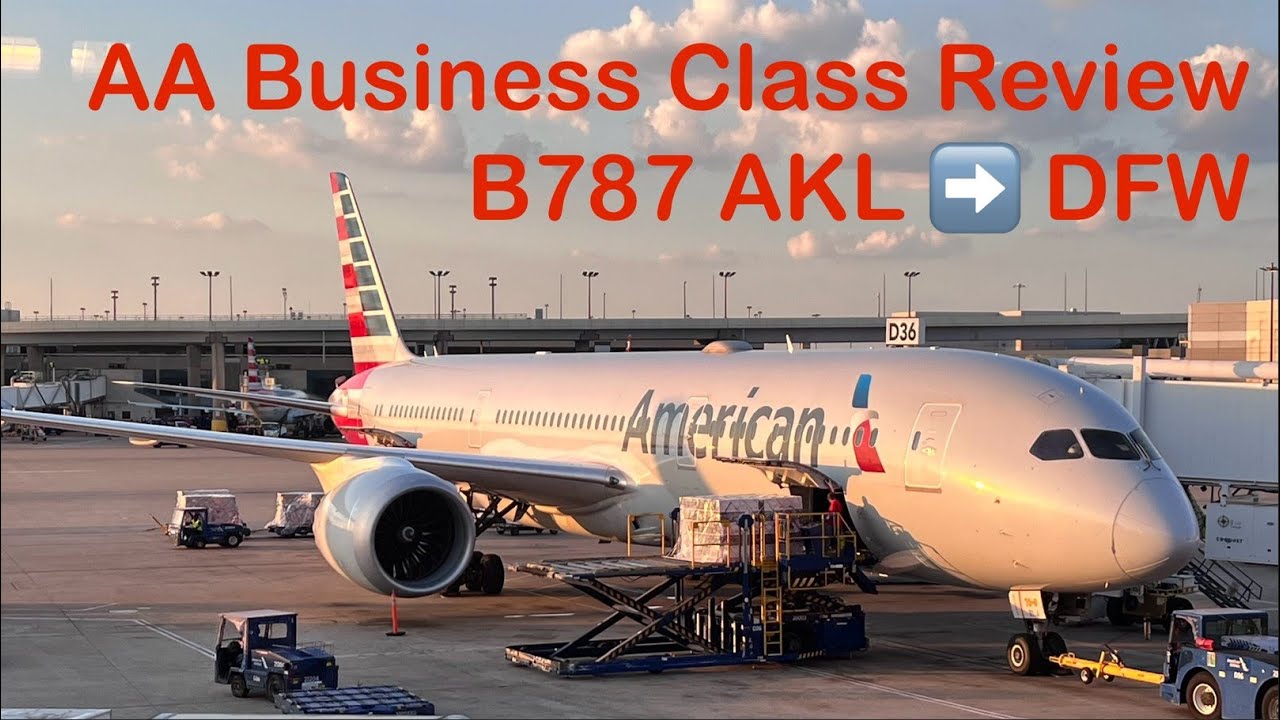 American Airlines Business Class Review (B787-9 AKL to DFW)