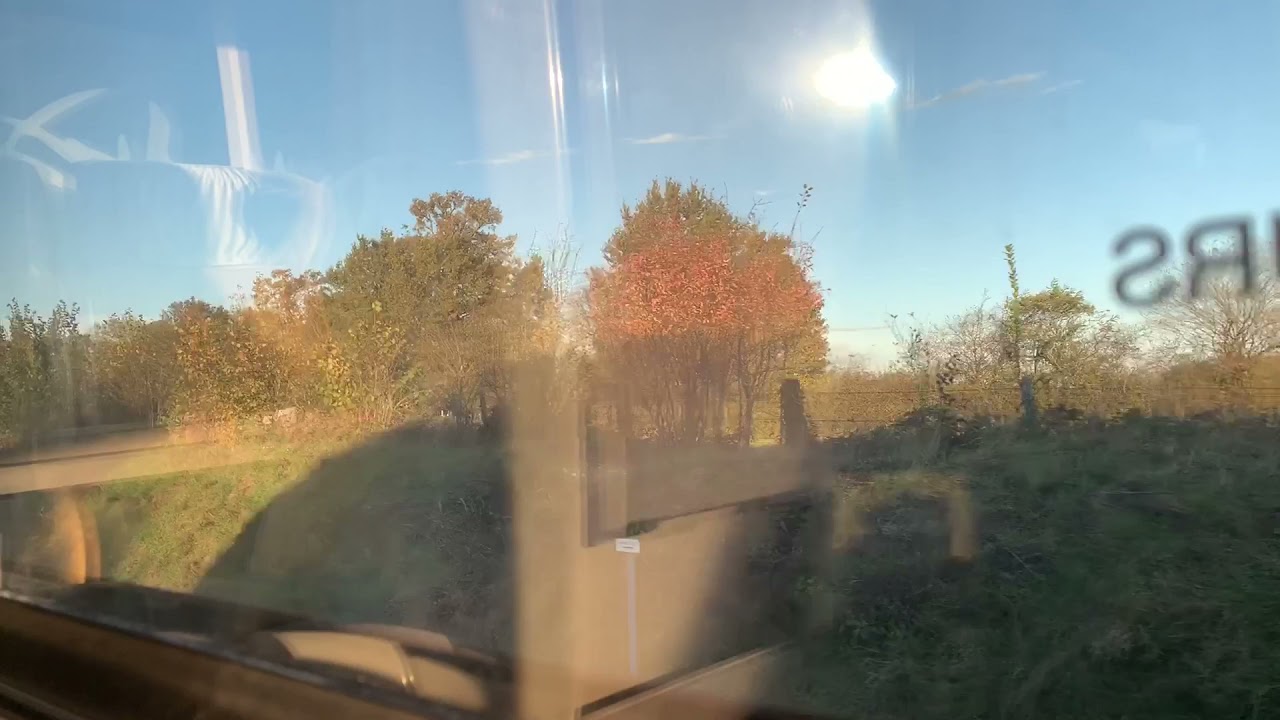 TER AURA : Voyage dans un Bombardier AGC B81500 en 1&egrave;re classe de Bourg en Bresse &agrave; Lyon Part Dieu