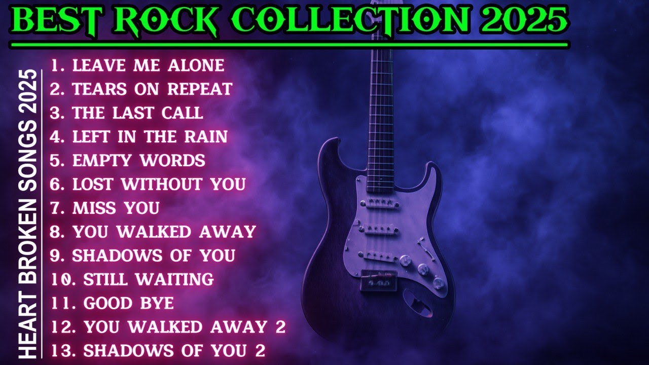 Best Rock Collection 2025 🎸 | Emotional & Heartbreaking Rock Songs | Nr Roxy Playlist