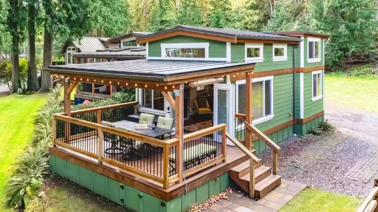 Possibly The Coziest Cottage Tiny House with Amazing Price
