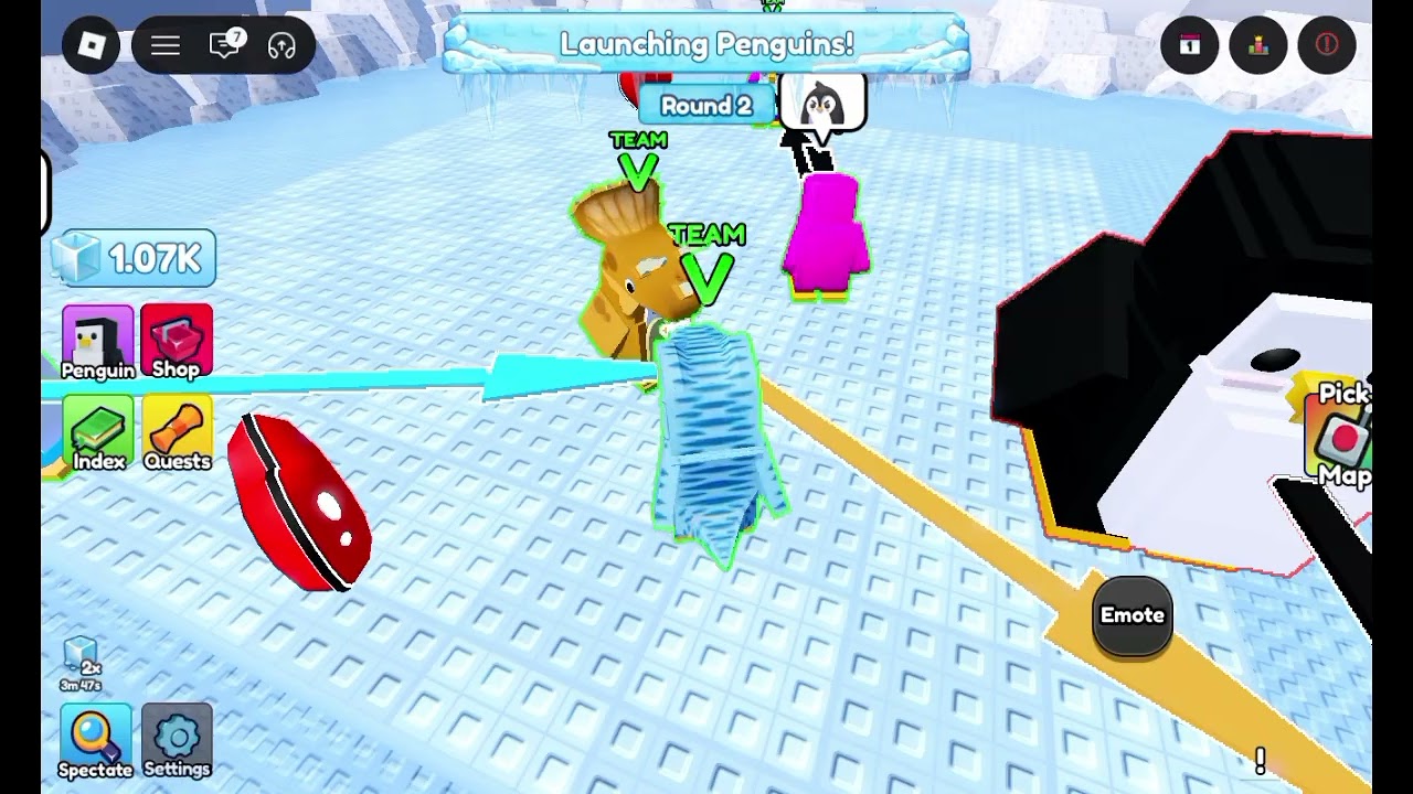 Playing knockout in roblox