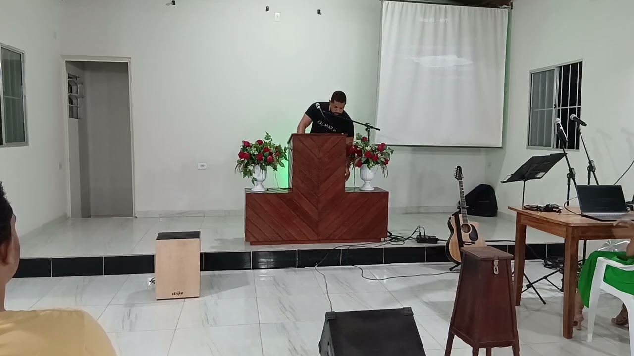 Primeira de março 2026, Atos dos apóstolos cap. 4, pregador Matheus Brito. 