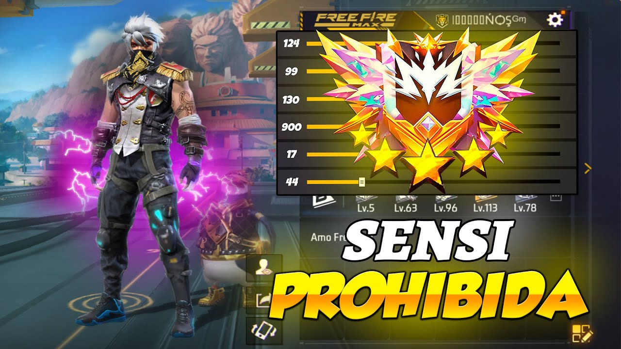 SENSIBILIDAD ⚙️ACTUALIZADA para pegar TODO ROJO EN LA NUEVA ACTUALIZACIÓN Free fire | soyronaldof