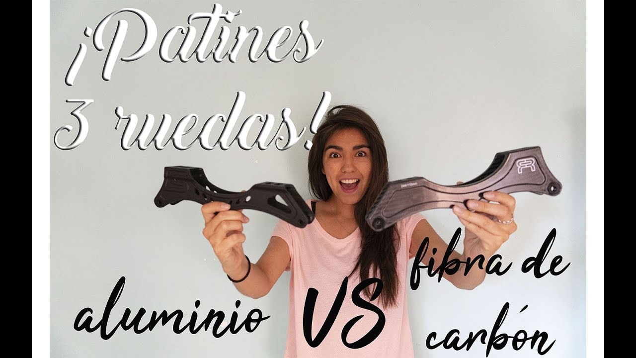 &iexcl;3 ruedas Aluminio VS Fibra de Carbono! / 3 Wheels aluminium VS Carbon fiber!