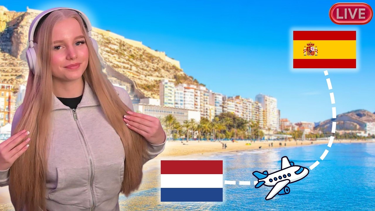 🔴 MORGEN VLIEG IK NAAR SPANJE! 🌴| Sandy Denice Livestream NL/BE