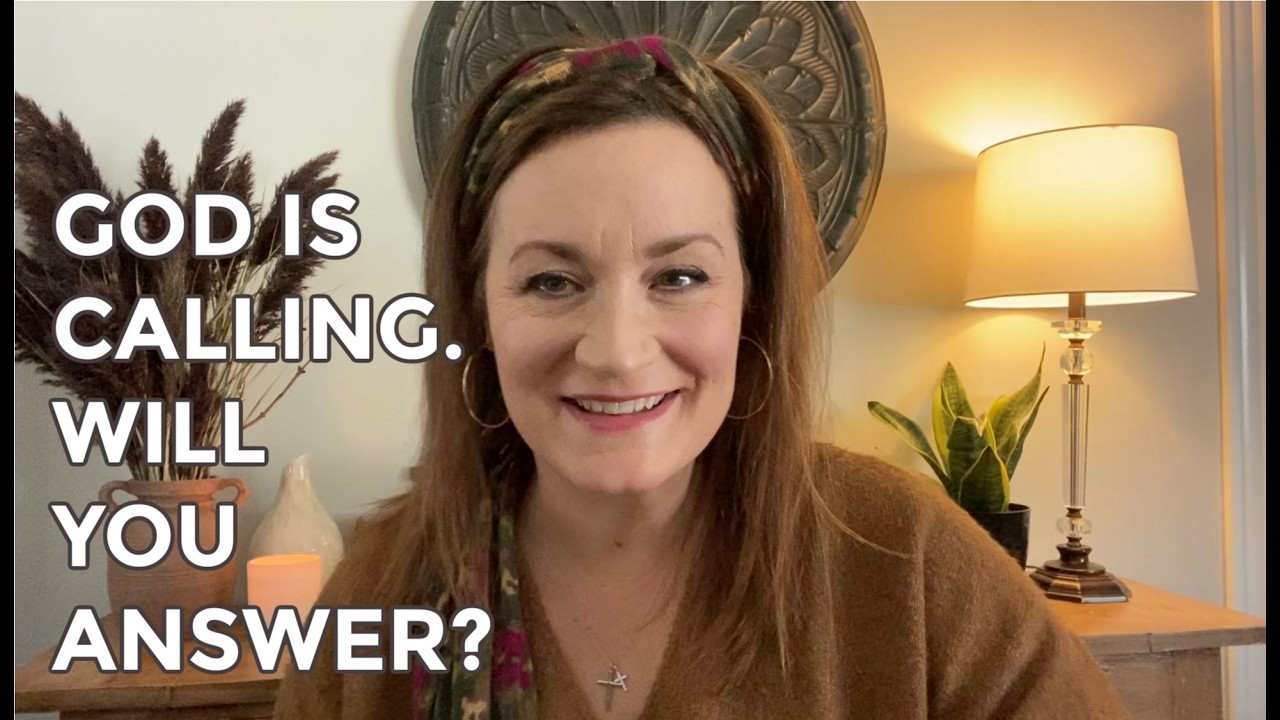 God is calling. Will you answer? 