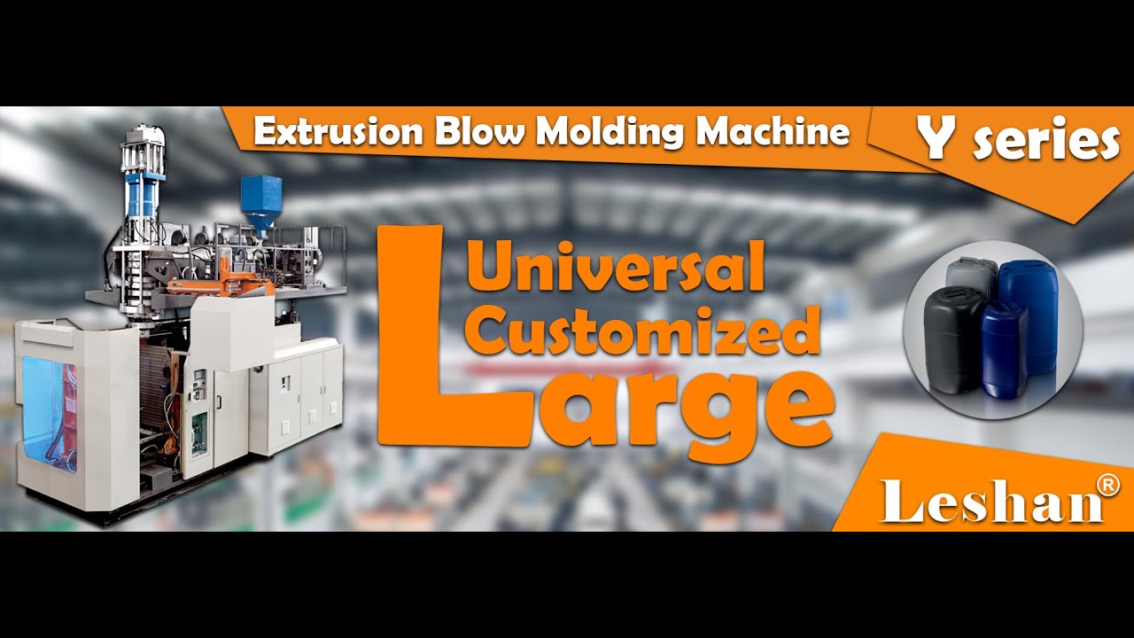 Leshan Machinery Y series Extrusion Blow Molding Machine 100Y+H+S1x1 100D