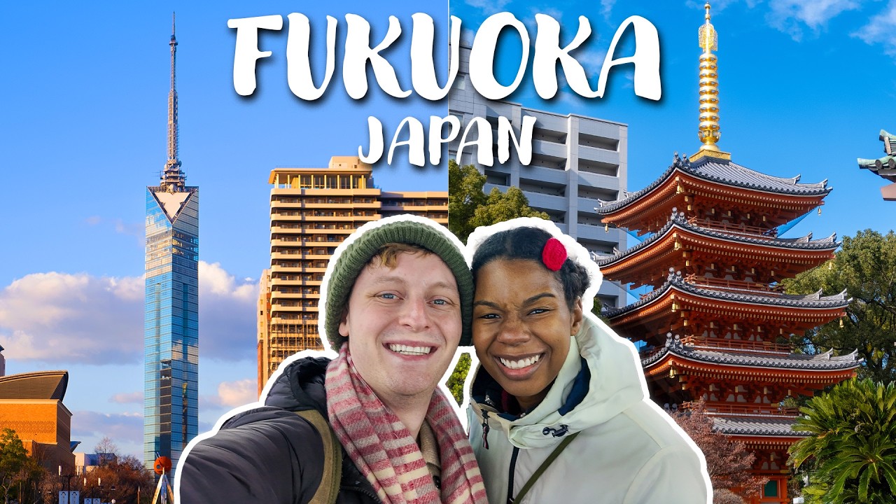 CHRISTMAS IN FUKUOAKA, JAPAN | Markets, Castles, KFC!