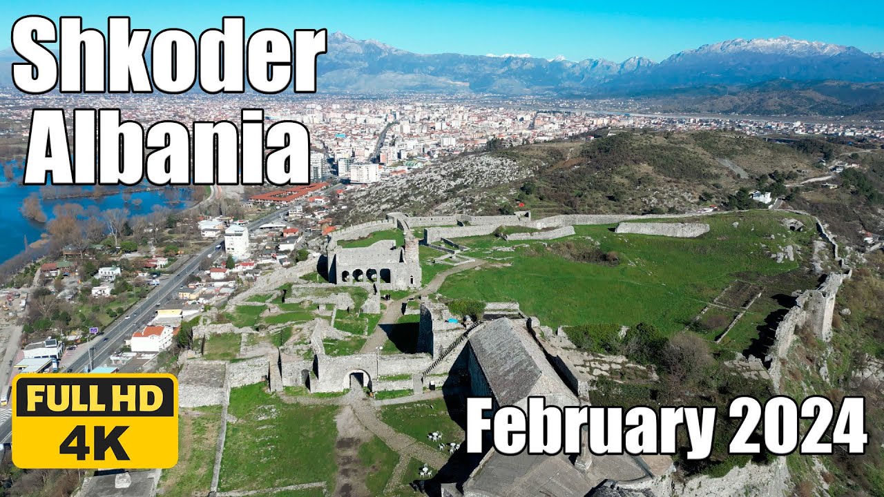 【4K】𝐖𝐀𝐋𝐊 ➜ Shkoder, Albania winter 2024