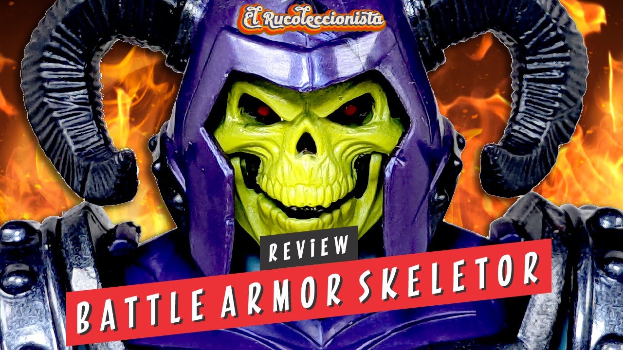 BATTLE ARMOR SKELETOR | Masters of the Universe MASTERVERSE NEW ETERNIA | REVIEW 👑