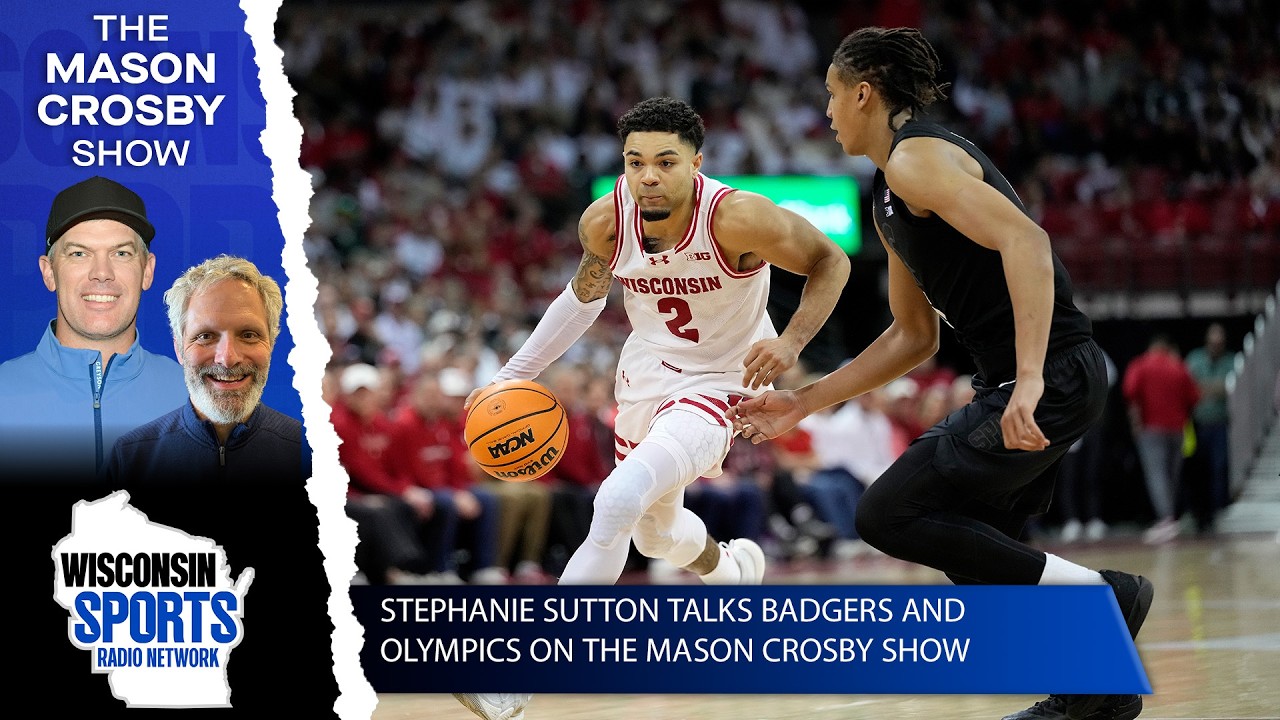 Stephanie Sutton of WISN12 in Milwaukee Talks Badgers, Olympics and Brewers on The Mason Crosby Show