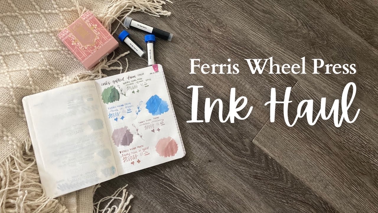 INK HAUL // Ferris Wheel Press Inks!