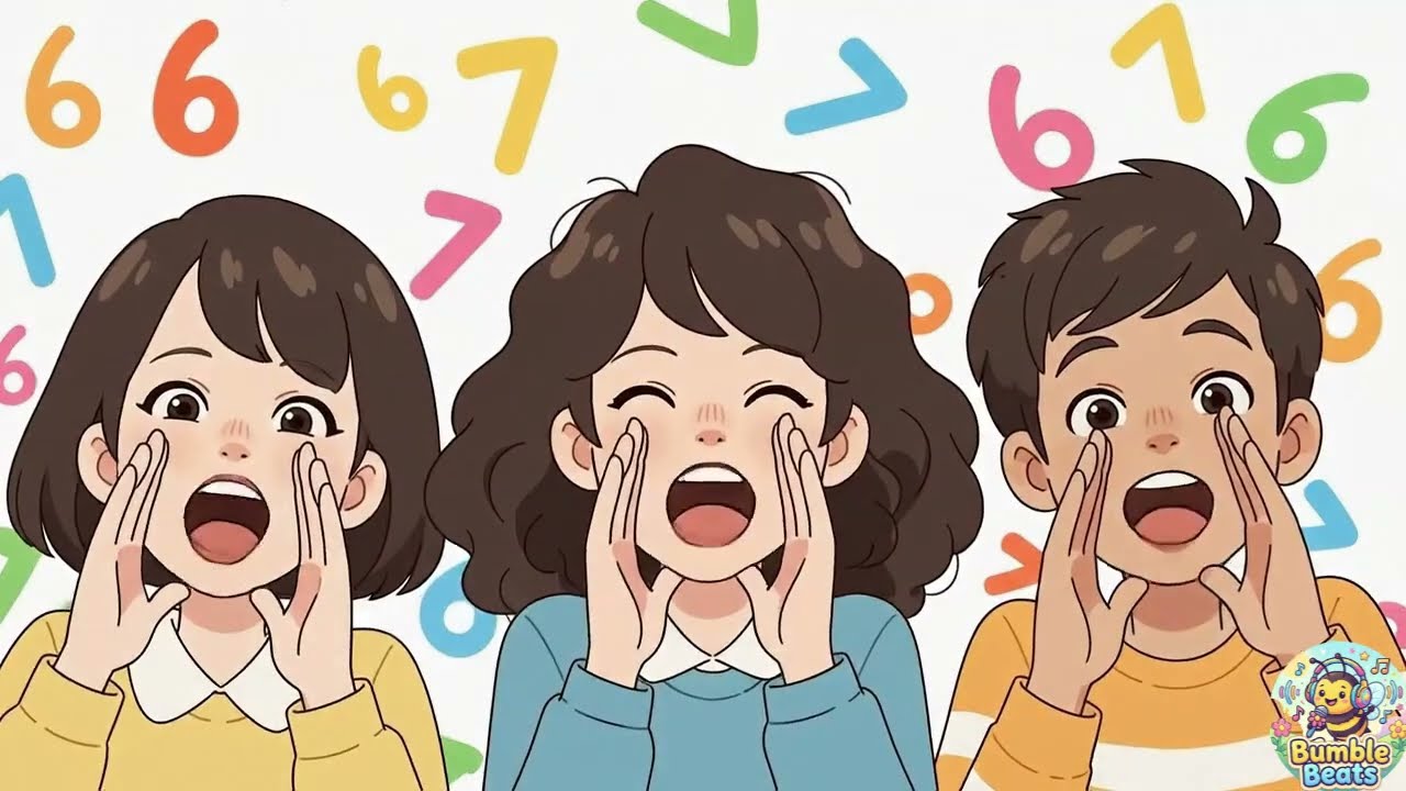 The Six Seven Song! 🎵 Dance with Us | Nursery Rhymes for Preschoolers