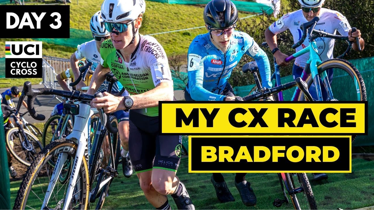 MY 3rd UCI CYCLOCROSS RACE @ BRADFORD UK day 3 - pov bike - go pro