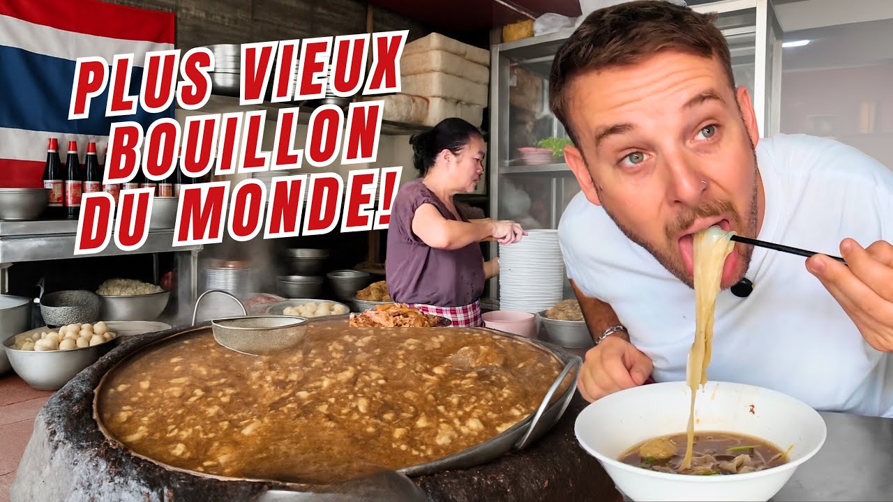 Cette Soupe Mijote Depuis 50 Ans ! 😱 Wattana Panich I Bangkok