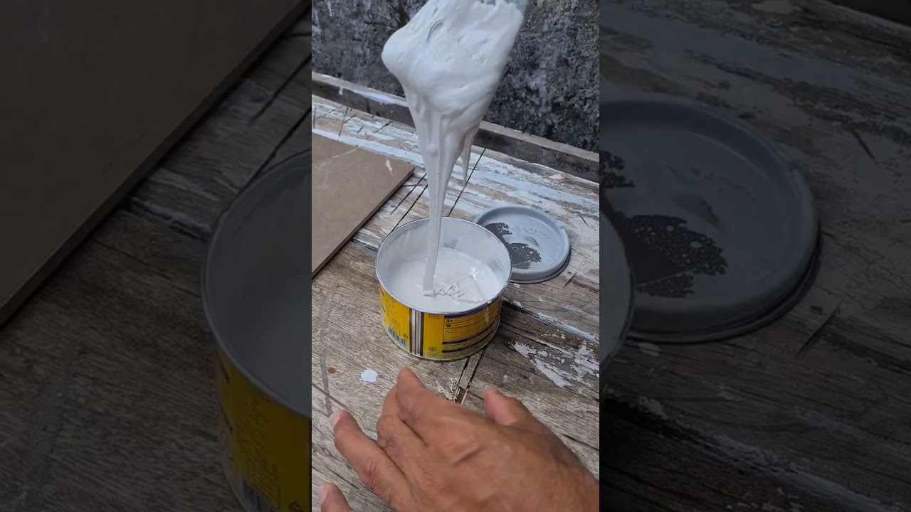 MASSA PL&Aacute;STICA COMO PREPARAR #massa #porcelanato #acabamentos