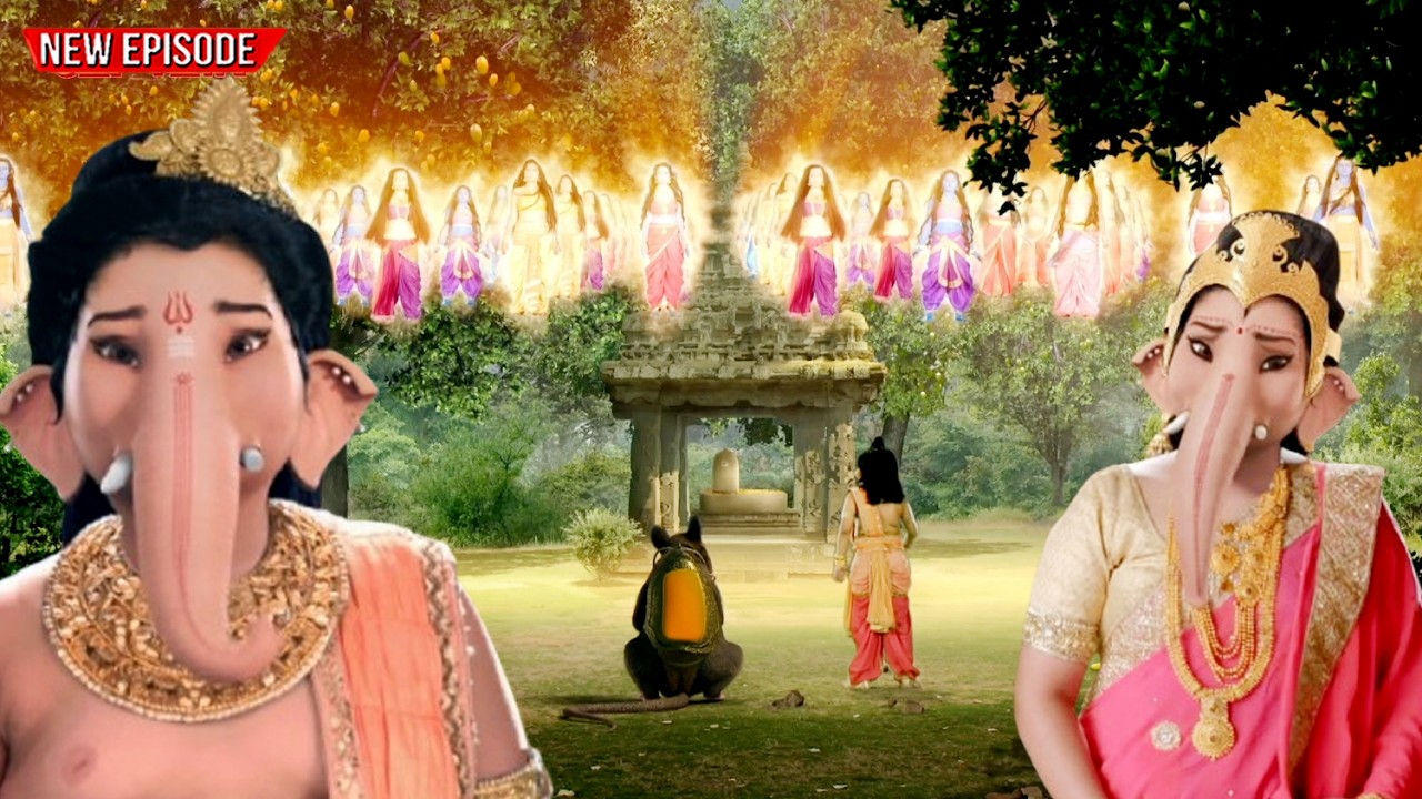 महा एपिसोड -   गणेशजी क्यों नहीं कर पा रहे है माता की गुफा में प्रवेश  | Vighnaharta Ganesh