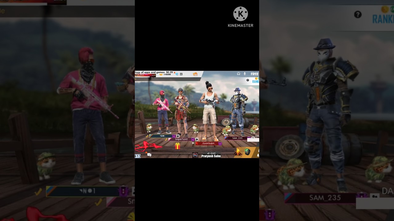 old free fire lobby 2018 vs new free fire lobby 2023 #shorts #viral #freefiremax #freefireindia